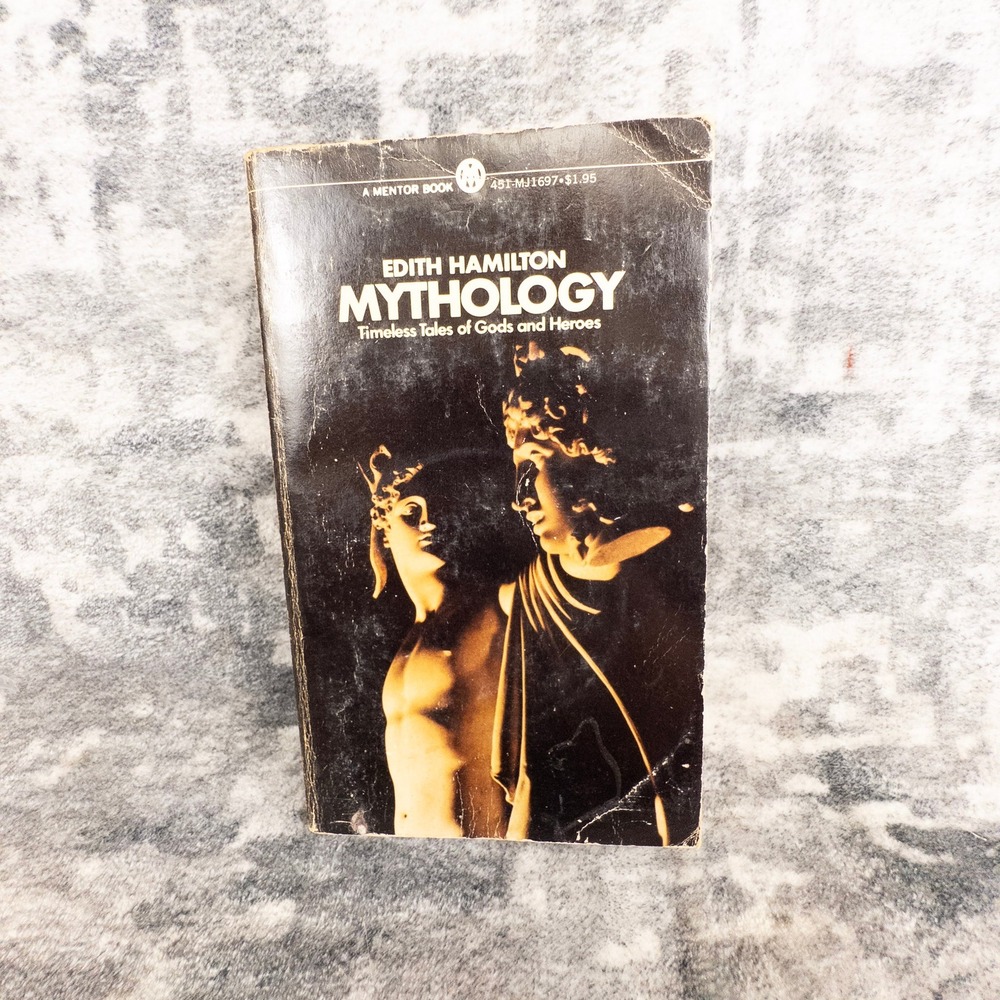 Vtg Edith Hamilton Mythology Timeless Tales Gods Heroes Paperback
